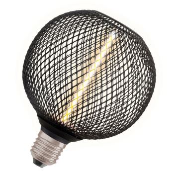 LED Stmievateľná žiarovka DECOR  FILAMENT G125 E27/3,5W/230V 1800K čierna - Osram