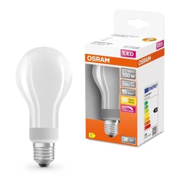 LED Stmievateľná žiarovka E27/18W/230V 2700K - Osram