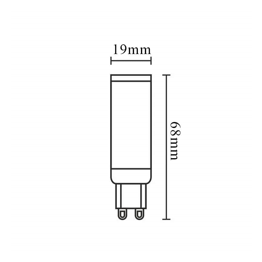 LED Stmievateľná žiarovka G9/6W/230V 2800K