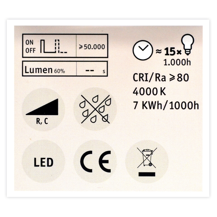 LED Stmievateľná žiarovka GU10/7W/230V 4000K - Paulmann 28756