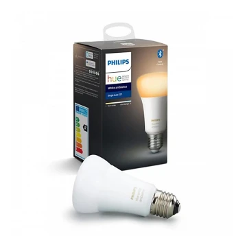 LED Stmievateľná žiarovka Philips Hue WHITE AMBIANCE E27/8W/230V 2200-6500K