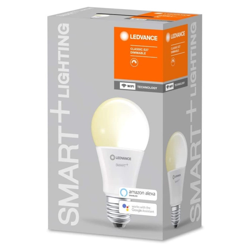 LED Stmievateľná žiarovka SMART+ E27/9,5W/230V 2700K Wi-Fi - Ledvance