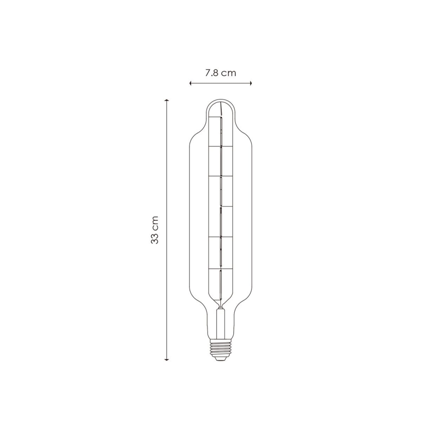 LED Stmievateľná žiarovka VINTAGE EDISON E27/5W/230V 1800K