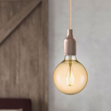 LED Stmievateľná žiarovka VINTAGE EDISON G125 E27/4W/230V 2700K