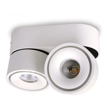 LED Stmievateľné bodové svietidlo LAHTI MINI 2xLED/9W/230V 3000K CRI 90 biela