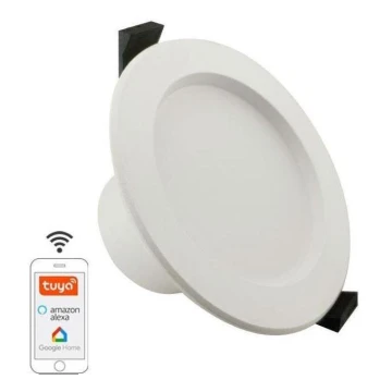 LED Stmievateľné kúpeľňové svietidlo LED/10W/230V 3000K-6500K Wi-Fi Tuya IP44