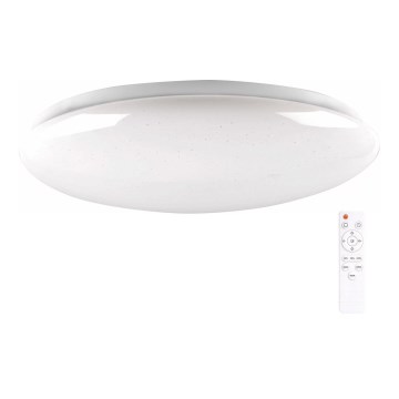 LED Stmievateľné kúpeľňové svietidlo PIRIUS LED/48W/230V pr. 38 cm 3000-6000K IP44 + diaľkové ovládanie