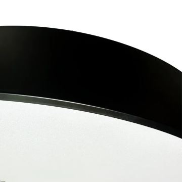 LED Stmievateľné stropné svietidlo LED/50W/230V 3000-6500K čierna + diaľkové ovládanie