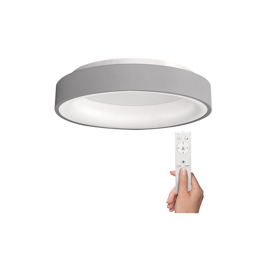 LED Stmievateľné stropné svietidlo TREVISO LED/48W/230V + diaľkové ovládanie