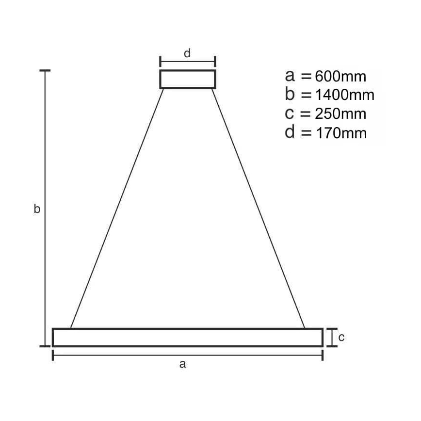 LED Stmievateľný krištáľový luster na lanku LED/80W/230V 3000-6500K + diaľkové ovládanie