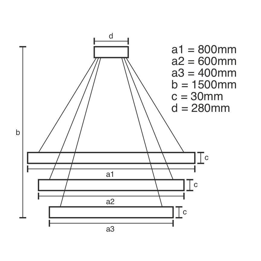 LED Stmievateľný krištáľový luster na lanku LED/210W/230V 3000-6500K strieborná + diaľkové ovládanie