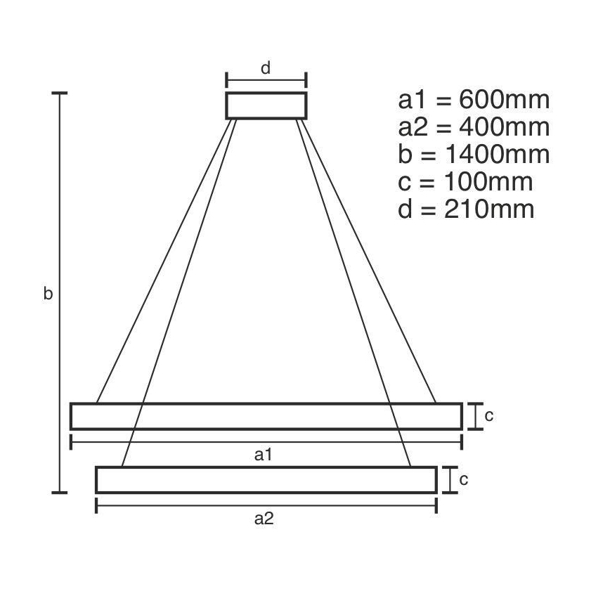 LED Stmievateľný krištáľový luster na lanku LED/65W/230V 3000-6500K chróm + diaľkové ovládanie