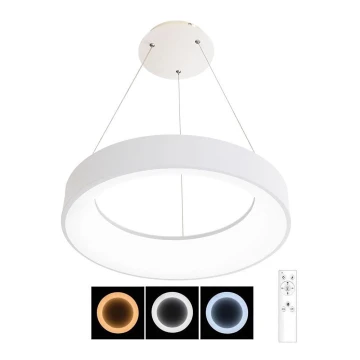 LED Stmievateľný luster na lanku NEST LED/40W/230V 3000-6500K biela + diaľkové ovládanie