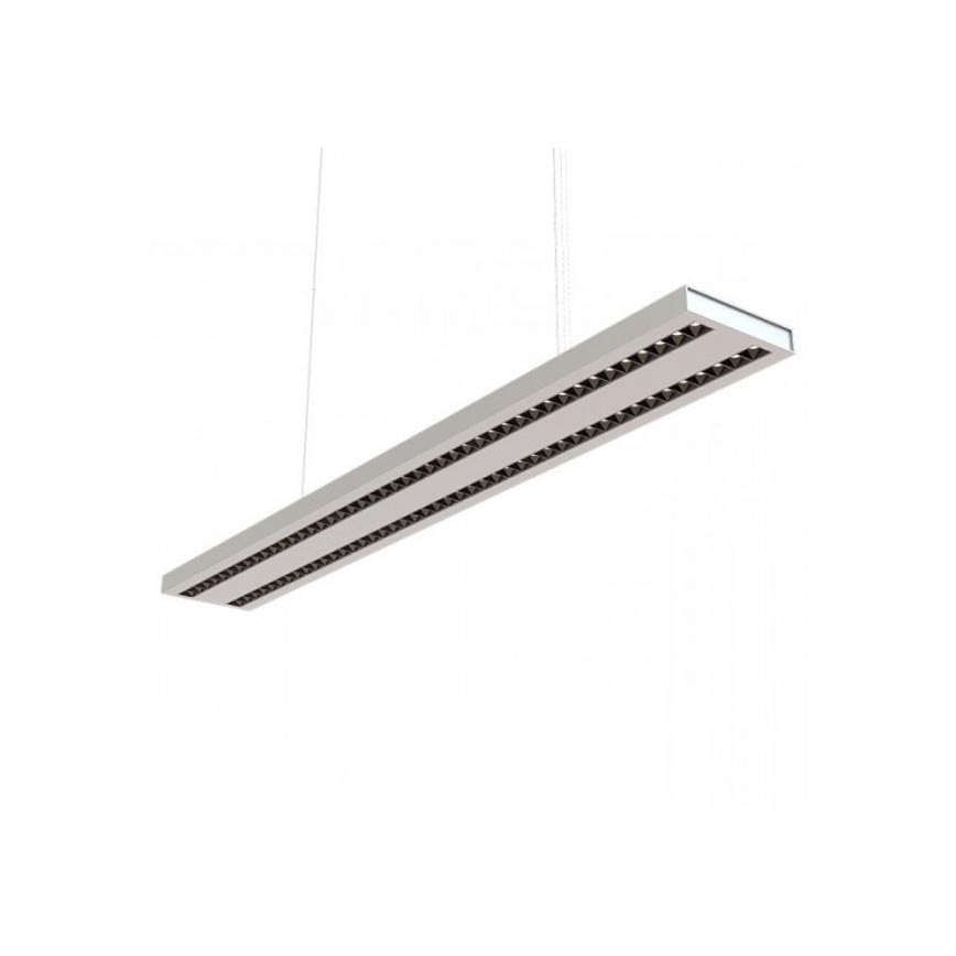 LED Stmievateľný luster na lanku SAMSUNG CHIP LED/60W/230V 4000K strieborná