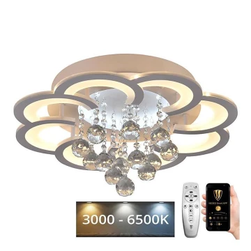 LED Stmievateľný prisadený luster LED/70W/230V 3000-6500K + diaľkové ovládanie