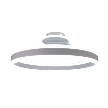 LED Stmievateľný prisadený luster LED/86W/230V 3000-6500K biela + diaľkové ovládanie