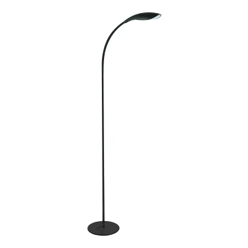 LED stojacia lampa SWAN LED/6,5W/230V čierna