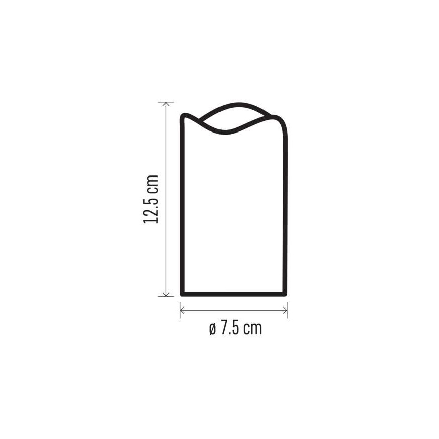 LED Vianočná dekorácia  1xLED/3xAAA