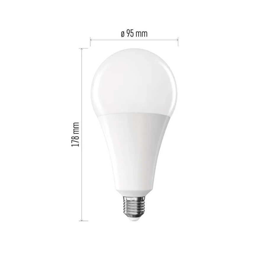 LED Žiarovka A95 E27/28W/230V 2700K