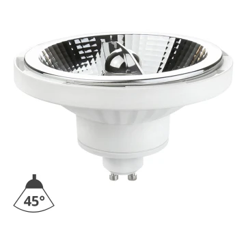 LED Žiarovka AR111 GU10/12W/230V 6000K 45° biela