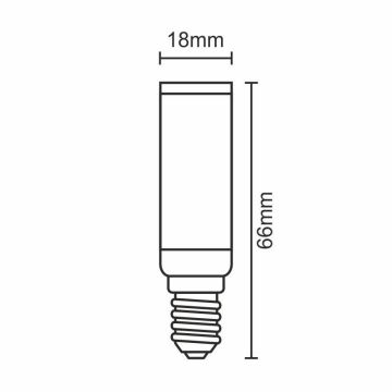 LED Žiarovka E14/7W/230V 4000K