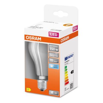 LED Žiarovka E27/17W/230V 4000K - Osram