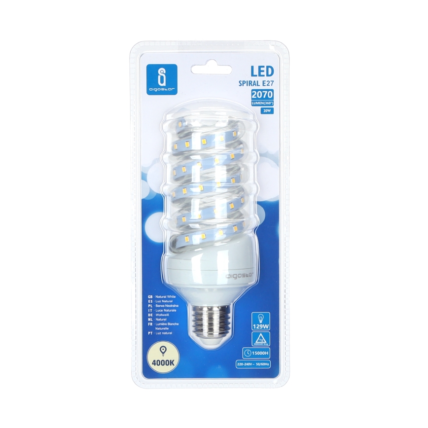 LED Žiarovka E27/20W/230V 4000K - Aigostar