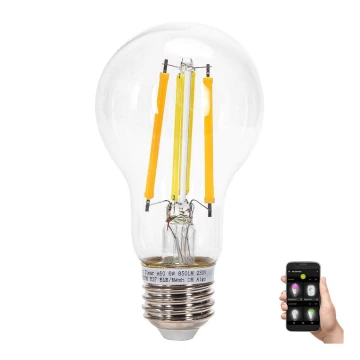 LED Žiarovka FILAMENT A60 E27/6W/230V 2700-6500K - Aigostar