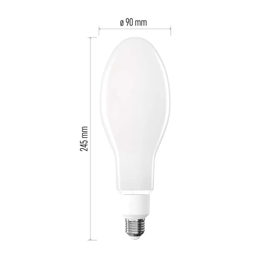 LED Žiarovka FILAMENT ED90 E27/36W/230V 6000 lm 4000K