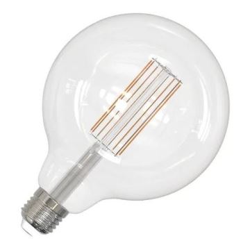 LED Žiarovka FILAMENT G125 E27/18W/230V 3000K