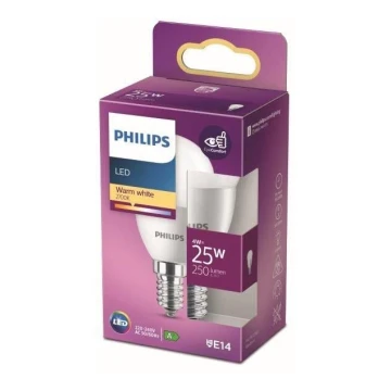 LED Žiarovka Philips P45 E14/4W/230V 2700K