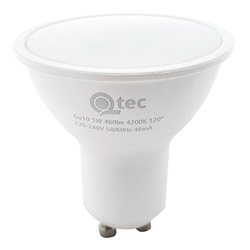 LED Žiarovka Qtec GU10/5W/230V 4200K