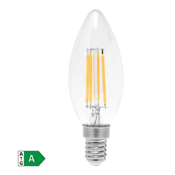 LED Žiarovka RETRO C37 E14/2W/230V 3000K 320lm