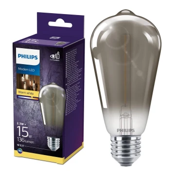 LED Žiarovka SMOKY VINTAGE Philips ST64 E27/2,3W/230V