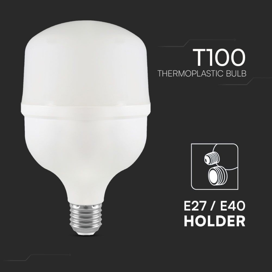 LED Žiarovka T100 E27/30W/230V 6500K