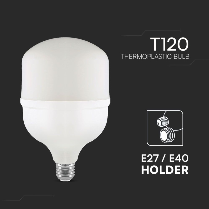 LED Žiarovka T120 E40 E27/40W/230V 4000K
