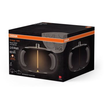 LED Žiarovka VINTAGE FILAMENT E27/4W/230V 2700K dymová - Osram