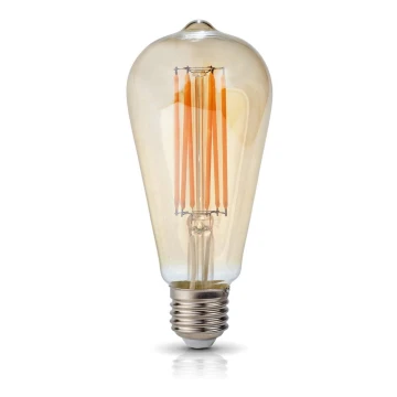 LED Žiarovka VINTAGE FST64 E27/7W/230V 2700K