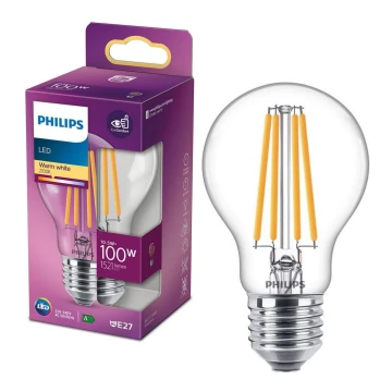 LED Žiarovka VINTAGE Philips A60 E27/10,5W/230V 2700K