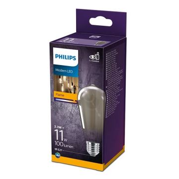 LED Žiarovka VINTAGE Philips ST64 E27/2,3W/230V 1800K