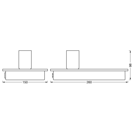 Ledvance - Dotyková stolná lampa s USB konektorom DECOR WOOD 1xE27/8W/230V gumovník