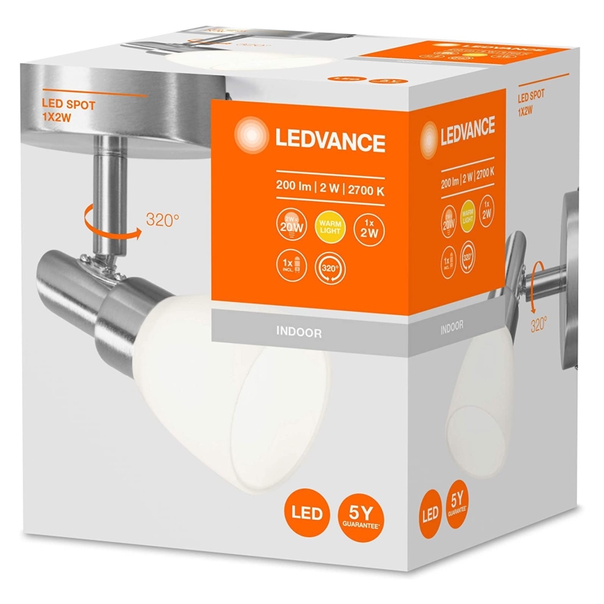 Ledvance - LED Bodové svietidlo SPOT 1xG9/2W/230V