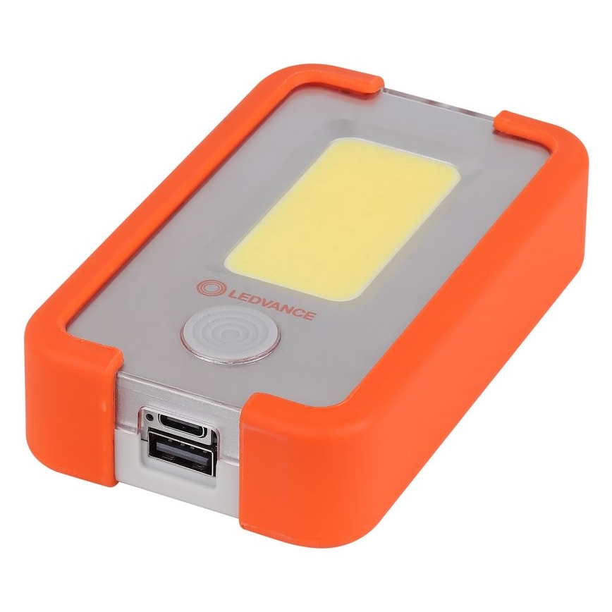 Ledvance - LED nabíjacia baterka s powerbankou FLASHLIGHT LED/4W/5V 3000mAh IPX2