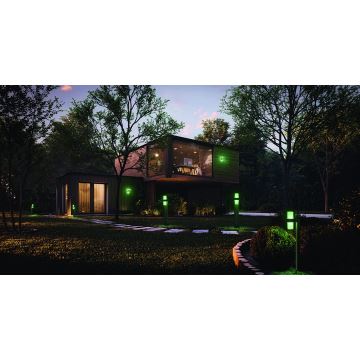 Ledvance - LED RGBW Stmievateľné vonkajšie nástenné svietidlo SMART+ FLARE 2xLED/7W/230V Wi-Fi IP44