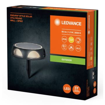 Ledvance - LED Stmievateľná solárna lampa ENDURA STYLE SOLAR LED/1,2W/3,7V IP65