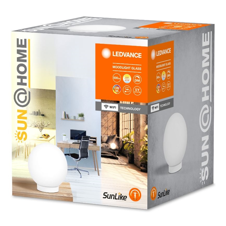 Ledvance - LED Stmievateľná stolná lampa SUN@HOME LED/8,5W/230V 2200-5000K CRI 95 Wi-Fi