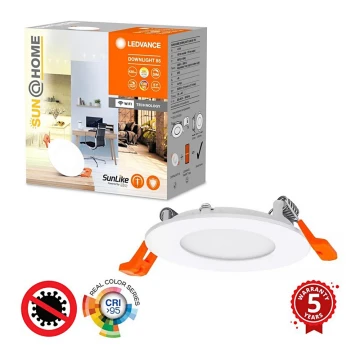 Ledvance - LED Stmievateľné podhľadové svietidlo SUN@HOME LED/4,5W/230V 2200-5000 CRI 95 Wi-Fi