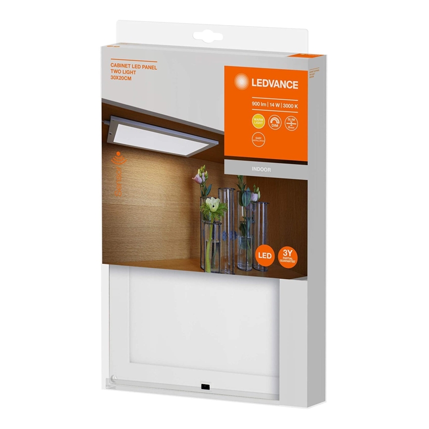 Ledvance - LED Stmievateľné podlinkové svietidlo so senzorom CABINET LED/14W/230V