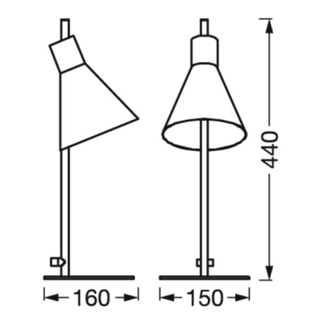 Ledvance - LED Stolná lampa DECOR TOKIO LED/5W/230V