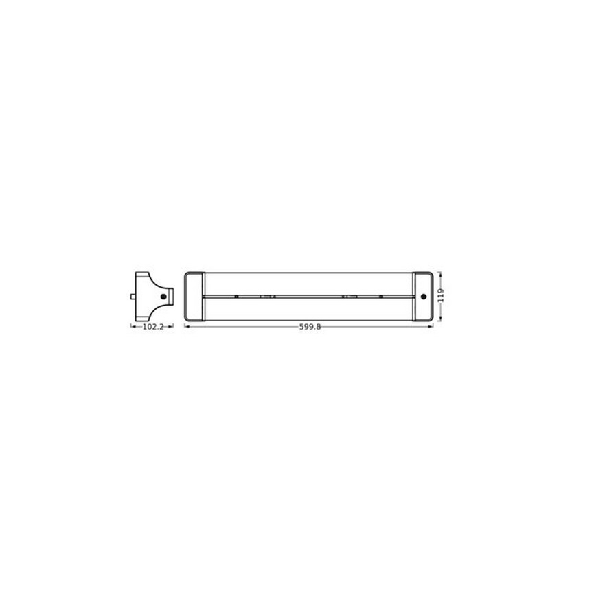 Ledvance - LED Stropné svietidlo OFFICE LINE LED/24W/230V 60 cm